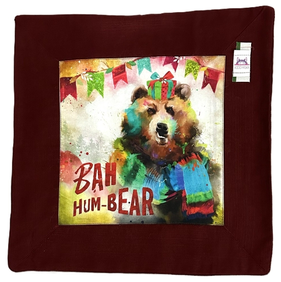 Potah na polštářek Medvěd